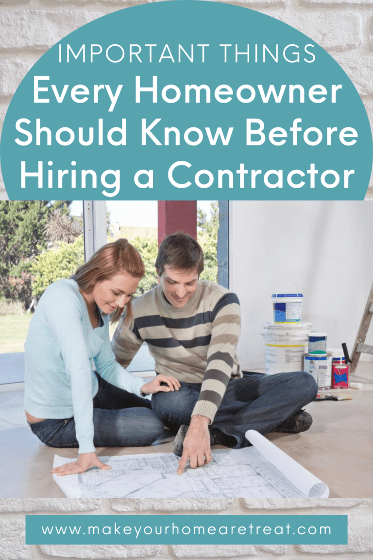Important Things to Know Before Hiring a Contractor